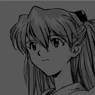 😕 emoji evangelion. Telegram sticker 10 of 43