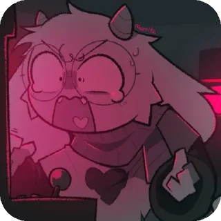 🤬 emoji Ralsei Telegram sticker 5 of 35