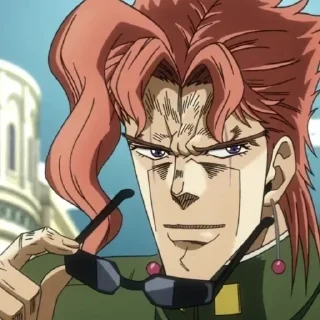 😎 emoji JJBA Pack Telegram sticker 15 of 18