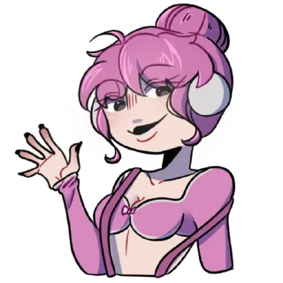 👋 emoji няша Telegram sticker 1 of 28