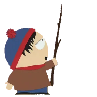 👆 emoji South Park Telegram sticker 17 of 57