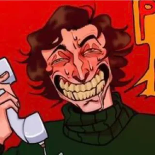 😁 emoji Black Christmas Telegram sticker 13 of 14