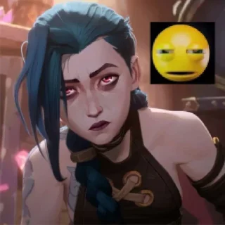 🤨 emoji джинкс Telegram sticker 14 of 57