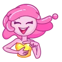 🌟 emoji Девочка Жвачка @TgSticker Telegram sticker 12 of 24