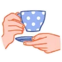 ☕️ emoji Hands | @Premium_Stikers Telegram sticker 6 of 23
