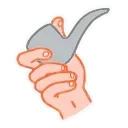 😶‍🌫️ emoji Hands | @Premium_Stikers Telegram sticker 20 of 23