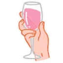 🍷 emoji Hands | @Premium_Stikers Telegram sticker 9 of 23