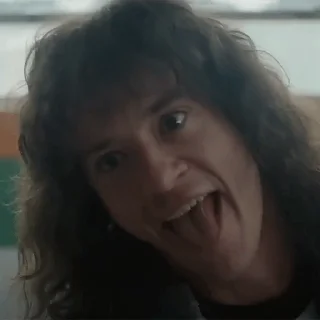 😜 emoji Eddie Munson @Stikernutui Telegram sticker 8 of 47