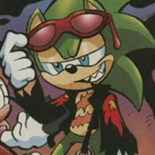 Sticker from Scrounge the hedgehog by (@sonic_the_hednehog)