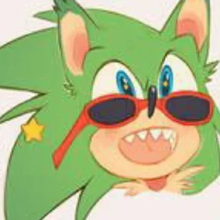 Sticker from Scrounge the hedgehog by (@sonic_the_hednehog)