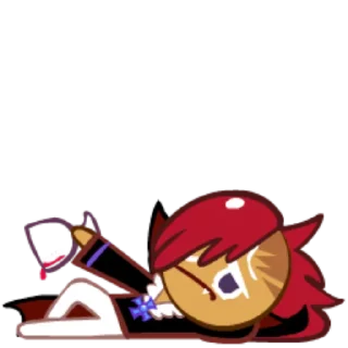 Sticker from Vampire Cookie!