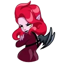 😢 emoji Lady Vampire Telegram sticker 15 of 16