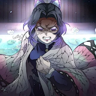 🦋 emoji Kocho Shinobu Telegram sticker 9 of 30