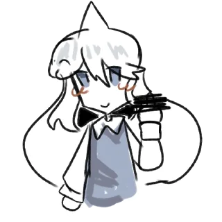 😊 emoji Мили Сора Telegram sticker 7 of 8