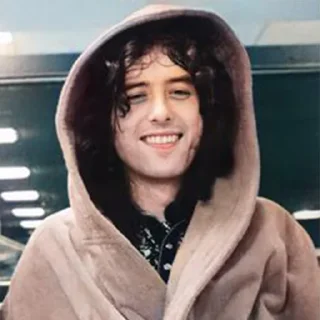☺️ emoji я фанатка Джимми Пейджа Telegram sticker 8 of 11