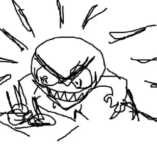 👹 emoji Meme party yookichA Telegram sticker 13 of 120