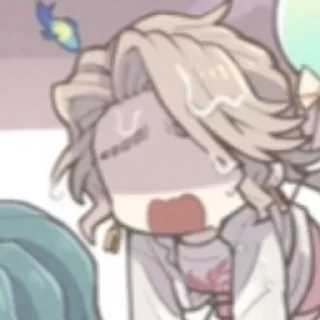 🎶 emoji ഽ(ˊ⊗͒︿⊗͒) Telegram sticker 10 of 65