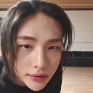 🛍 emoji #hyunjin ⟡ @lullabystickers Telegram sticker 14 of 40