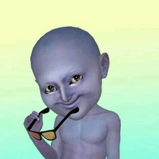 😎 emoji Мемчики Telegram sticker 15 of 63