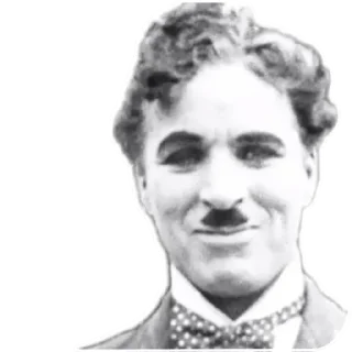 📽 emoji Charlie Chaplin Telegram sticker 20 of 101