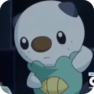 💧 emoji Cute Oshawott :: @FutenLecho Telegram sticker 16 of 36