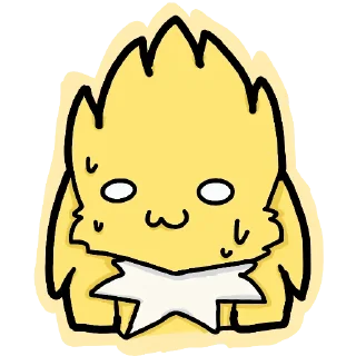 🙂 emoji Bolt from ssec remake. @yaebunegrow2 Telegram sticker 7 of 25