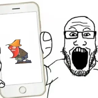 🌶️ emoji ЗОМБИ ПЕРЕЦ С КОНУСОМ НА ГОЛОВЕ Telegram sticker 23 of 75