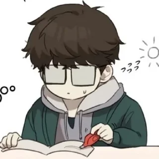 🤓 emoji ШедевроЭндрю Янг. Telegram sticker 10 of 80