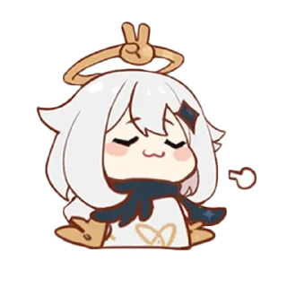 😌 emoji Paimon's Paintings 1 Telegram sticker 13 of 112