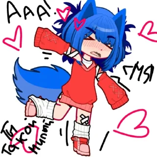 🥵 emoji крутые гачи школьники Telegram sticker 23 of 78