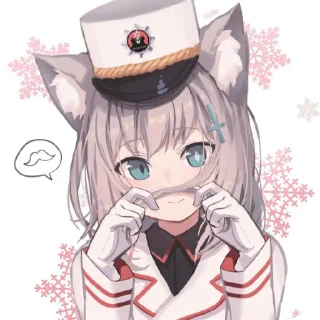 👄 emoji Sunaookami Shiroko Telegram sticker 5 of 90