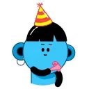 🥳 emoji COOL GUY Telegram sticker 12 of 28