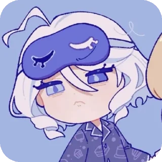 🫐 emoji Фурина Telegram sticker 9 of 40