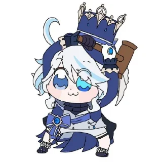 🙂 emoji Фурина Telegram sticker 24 of 50