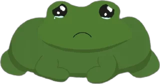 😭 emoji Fiercetoad Telegram sticker 5 of 6