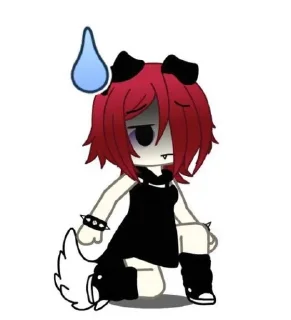 😓 emoji ~Cherry lady:;🍒🎸™ Telegram sticker 8 of 19