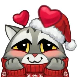 😻 emoji MooreNewYearStickers Telegram sticker 7 of 17
