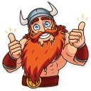 Sticker from Viking