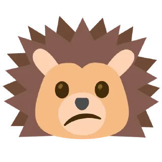 🌟 emoji Aether the hedgehog Telegram sticker 19 of 109