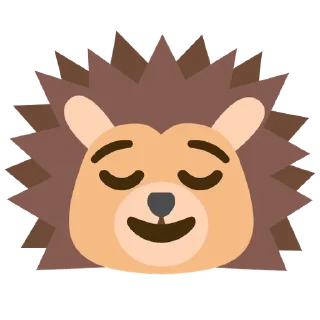 🌟 emoji Aether the hedgehog Telegram sticker 13 of 109