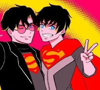 🌟 emoji Superboy's Telegram sticker 9 of 18