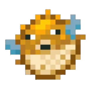 🐡 emoji 『🪷』｡･ﾟ🌷☆《ぉゔぇ》 minecraft from @Bobbete69 Telegram sticker 19 of 32