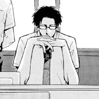 😎 emoji • Hirotaka Nifugi • @anime_sticks Telegram sticker 13 of 40