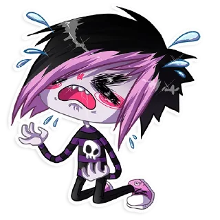😭 emoji Верни мне мой 2007-ой Telegram sticker 6 of 11