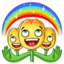 🙌 emoji Romantic Flowers Telegram sticker 19 of 26