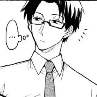😐 emoji • Hirotaka Nifugi • @anime_sticks Telegram sticker 19 of 40