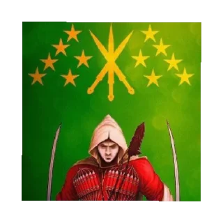 ⚔️ emoji Адыгэ Нып Telegram sticker 9 of 10