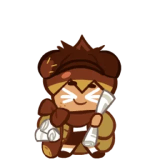 🌰 emoji Chestnut Cookie! Telegram sticker 6 of 42
