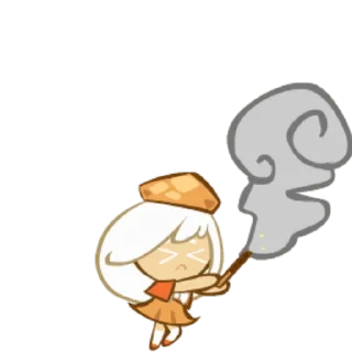🍦 emoji Cream Puff Cookie! Telegram sticker 16 of 35