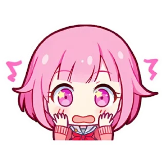 😨 emoji emu otori stamps!!❀ Telegram sticker 9 of 11